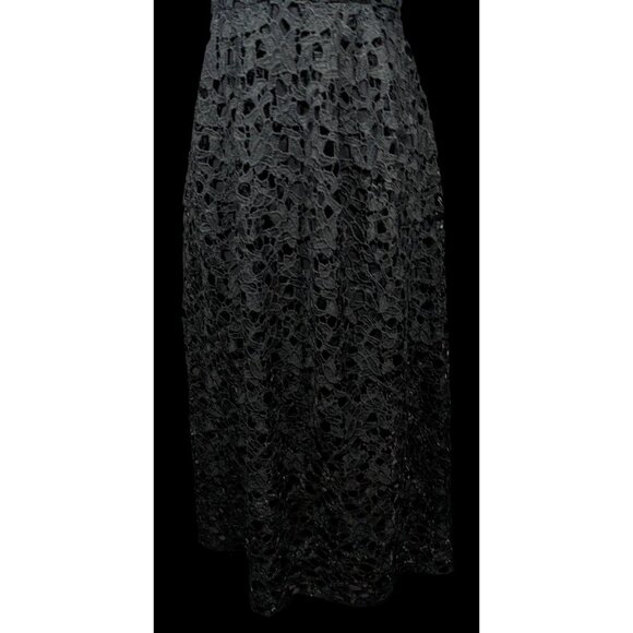 ASTR The Label Gothic Floral Lace Overlay Dress Size Medium - Picture 5 of 13